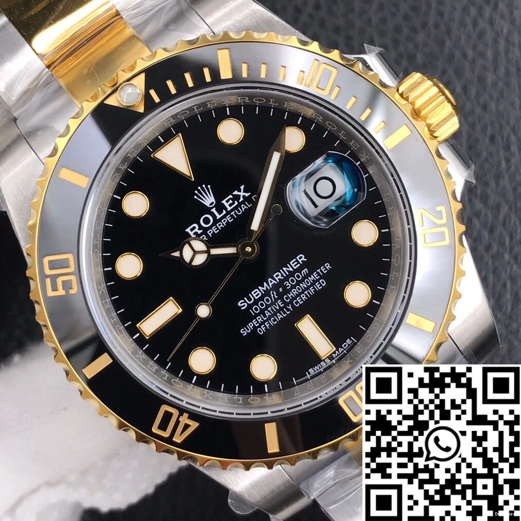 Submariner Factory 116613-LN-97203 Ceramic Rolex VS Bezel 1011